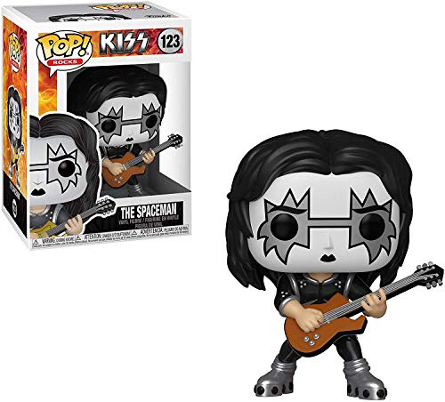 Funko POP! Rocks: KISS-The Spaceman - Vinyl-Sammelfigur - Geschenkidee - Offizielle Handelswaren - Spielzeug Für Kinder und Erwachsene - Music Fans - Modellfigur Für Sammler und Display von Funko