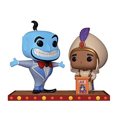 Funko 29375 POP Vinyl: Disney: Movie Moment: Aladdin: Genie and Aladdin's First Wish, Multi von Funko