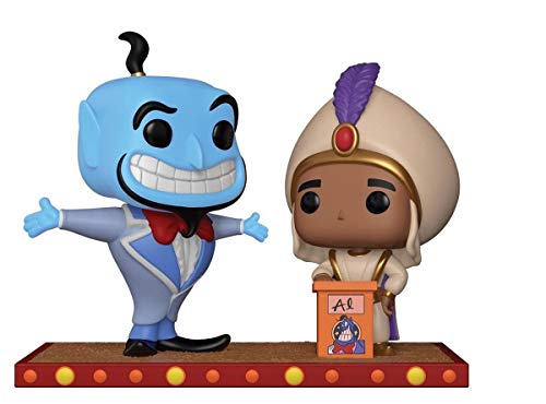 Funko 29375 POP Vinyl: Disney: Movie Moment: Aladdin: Genie and Aladdin's First Wish, Multi von Funko