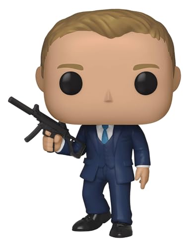 Funko 35676 POP Movies:James Bond-DanielCraig (QuantumofSolace) James Sammelbares Spielzeug, Mehrfarben, Einheitsgröße von Funko