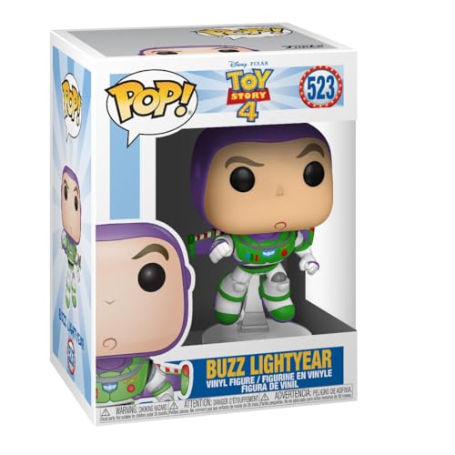 Funko Pop! Vinyl: Disney Pixar: Toy Story 4: Buzz Lightyear - Vinyl-Sammelfigur - Geschenkidee - Offizielle Handelswaren - Spielzeug Für Kinder und Erwachsene - Movies Fans - Modellfigur Für Sammler von Funko