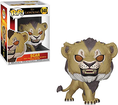 Funko Pop! Disney: The Lion King - Scar Vinyl - König der Löwen, der - Vinyl-Sammelfigur - Geschenkidee - Offizielle Handelswaren - Spielzeug Für Kinder und Erwachsene - Movies Fans von Funko