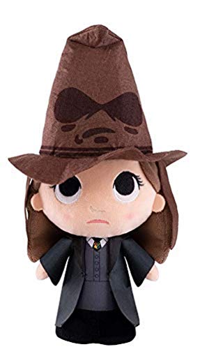 Funko Supercute Plushies: Harry Potter: Hermione Granger Mit Sorting Hat - Hermione Granger - Plüschtier - Geschenkidee Zum Geburtstag - Offizielle Handelswaren - Gefüllt Plüschtiere Für Kinder von Funko