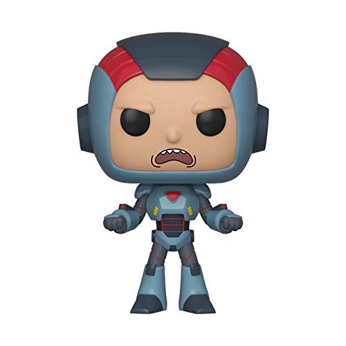 Funko POP! Vinyl: Animation: Rick & Morty S6 - Morty in Mech Suit, Mehrfarben, Standard von Funko