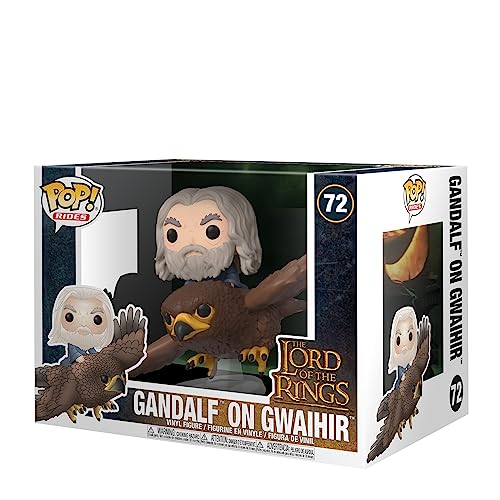 Funko Pop! Rides: LOTR - Gwaihir mit Gandalf - Lord of The Rings - Vinyl-Sammelfigur - Geschenkidee - Offizielle Handelswaren - Spielzeug Für Kinder und Erwachsene - Movies Fans von Funko