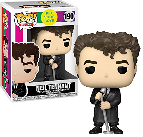 Funko 41207 POP Rocks: Pet Shop Boys-Neil Tennant Sammelbares Spielzeug, Mehrfarben, Standard von Funko