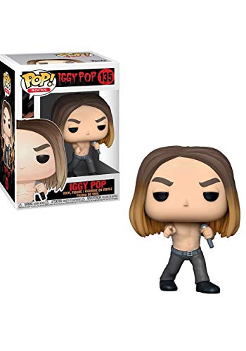 Funko POP! Vinyl Rocks: Iggy Pop - Iggy, Mehrfarben, Standard von Funko