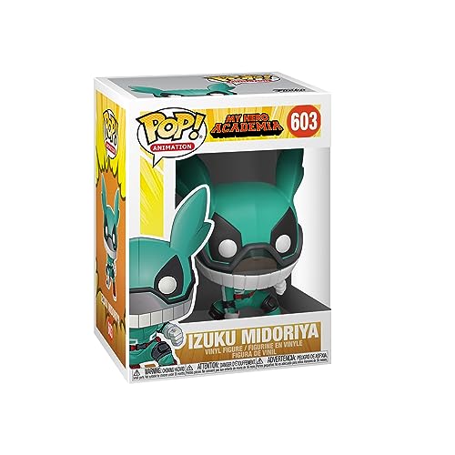 Funko Pop! Animation: MHA - Deku mit Helmet - My Hero Academia - Vinyl-Sammelfigur - Geschenkidee - Offizielle Handelswaren - Spielzeug Für Kinder und Erwachsene - Anime Fans von Funko