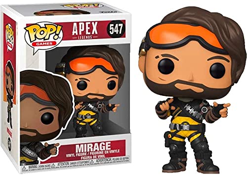 Funko Pop! Games: Apex Legends - Mirage - Vinyl-Sammelfigur - Geschenkidee - Offizielle Handelswaren - Spielzeug Für Kinder und Erwachsene - Video Games Fans - Modellfigur Für Sammler und Display Funko Pop! Games: Apex Legends - Mirage - Vinyl-Sammelfigur - Geschenkidee - Offizielle Handelswaren - Spielzeug Für Kinder und Erwachsene - Video Games Fans - Modellfigur Für Sammler und Display von Funko