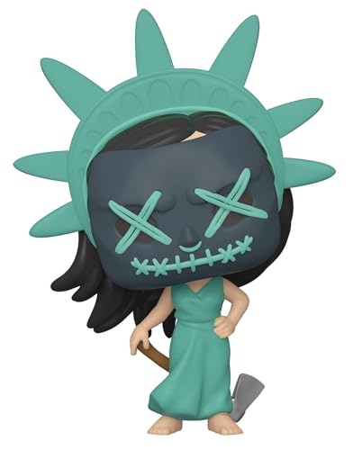 Funko POP! Vinyl Movies: The Purge - Lady Liberty (Election Year), Mehrfarben, Standard von Funko