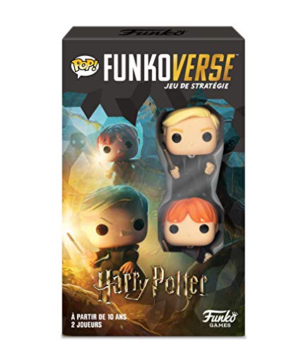 Funko 43496 Mike & Keith Funkoverse Extension (2 Character Pack) English Harry Potter Brettspiel, Multi Colour von Funko