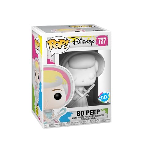 Funko POP! Disney: Toy Story - Bo-Peep - Bo Peep - (DIY) - Weiß Collectible - die Toys Sind Los! - Vinyl-Sammelfigur - Geschenkidee - Offizielle Handelswaren - Spielzeug Für Kinder und Erwachsene von Funko