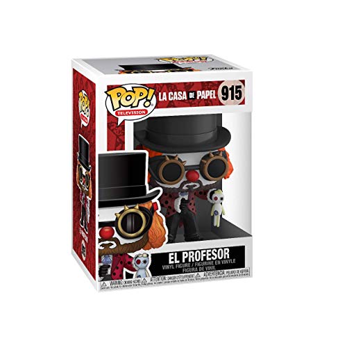 Funko Pop! TV: La Casa De Papel - Professor - Money Heist - Haus des Geldes - Vinyl-Sammelfigur - Geschenkidee - Offizielle Handelswaren - Spielzeug Für Kinder und Erwachsene - TV Fans Funko Pop! TV: La Casa De Papel - Professor - Money Heist - Haus des Geldes - Vinyl-Sammelfigur - Geschenkidee - Offizielle Handelswaren - Spielzeug Für Kinder und Erwachsene - TV Fans von Funko