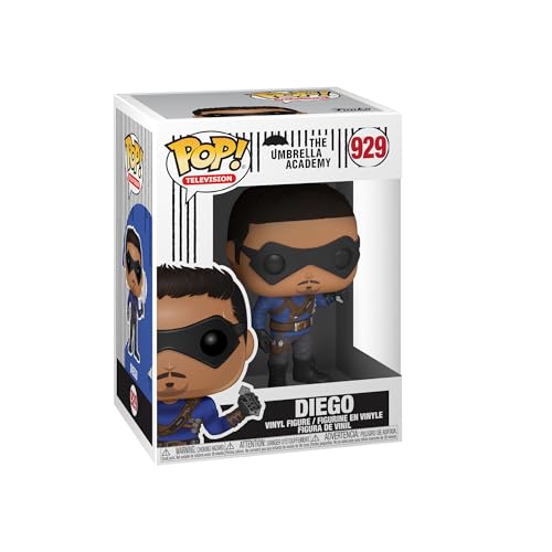 Funko POP! TV: Umbrella Academy - Diego Hargreeves - Vinyl-Sammelfigur - Geschenkidee - Offizielle Handelswaren - Spielzeug Für Kinder und Erwachsene - TV Fans - Modellfigur Für Sammler und Display Funko POP! TV: Umbrella Academy - Diego Hargreeves - Vinyl-Sammelfigur - Geschenkidee - Offizielle Handelswaren - Spielzeug Für Kinder und Erwachsene - TV Fans - Modellfigur Für Sammler und Display von Funko