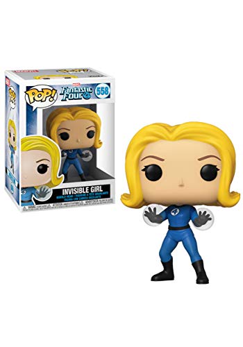 Funko Pop! Marvel: Fantastic Four - The Invisible Woman Girl - Vinyl-Sammelfigur - Geschenkidee - Offizielle Handelswaren - Spielzeug Für Kinder und Erwachsene - Comic Books Fans von Funko