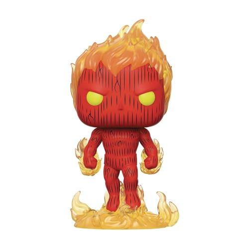 Funko Pop! Marvel: Fantastic Four - The Human Torch Torch - Vinyl-Sammelfigur - Geschenkidee - Offizielle Handelswaren - Spielzeug Für Kinder und Erwachsene - Comic Books Fans Funko Pop! Marvel: Fantastic Four - The Human Torch Torch - Vinyl-Sammelfigur - Geschenkidee - Offizielle Handelswaren - Spielzeug Für Kinder und Erwachsene - Comic Books Fans von Funko