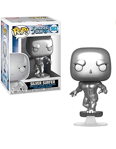 Funko Pop! Marvel: Fantastic Four - Silver Surfer - Vinyl-Sammelfigur - Geschenkidee - Offizielle Handelswaren - Spielzeug Für Kinder und Erwachsene - Comic Books Fans - Modellfigur Für Sammler Funko Pop! Marvel: Fantastic Four - Silver Surfer - Vinyl-Sammelfigur - Geschenkidee - Offizielle Handelswaren - Spielzeug Für Kinder und Erwachsene - Comic Books Fans - Modellfigur Für Sammler von Funko