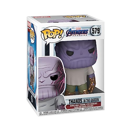 Funko Pop! Marvel: Endgame - Casual Thanos mit Gauntlet - Avengers Endgame - Vinyl-Sammelfigur - Geschenkidee - Offizielle Handelswaren - Spielzeug Für Kinder und Erwachsene - Movies Fans von Funko