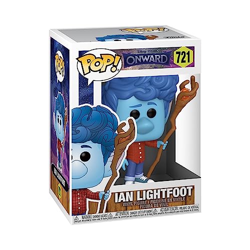 Funko POP! Disney: Onward-Ian mit Staff - Vinyl-Sammelfigur - Geschenkidee - Offizielle Handelswaren - Spielzeug Für Kinder und Erwachsene - Movies Fans - Modellfigur Für Sammler und Display von Funko