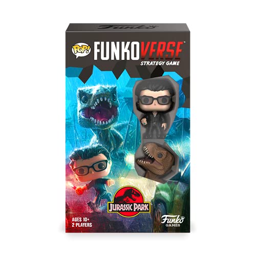 Funko 45889 POP Funkoverse 101 Expandalone (Englisch) Jurassic Park Brettspiel, Mehrfarbig von FUNKO GAMES