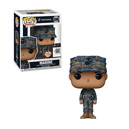 Funko Pop! Military: Marine Female - H - U.S. Marine Corps - Vinyl-Sammelfigur - Geschenkidee - Offizielle Handelswaren - Spielzeug Für Kinder und Erwachsene - Modellfigur Für Sammler und Display Funko Pop! Military: Marine Female - H - U.S. Marine Corps - Vinyl-Sammelfigur - Geschenkidee - Offizielle Handelswaren - Spielzeug Für Kinder und Erwachsene - Modellfigur Für Sammler und Display von Funko
