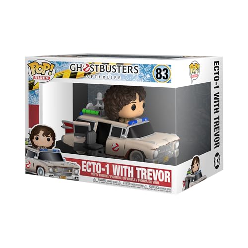 Funko Pop! Ride Super Deluxe: Ghostbusters: Afterlife - Trevor - Ecto 1 mit Scissor Seat - Ghostbusters Afterlife - Vinyl-Sammelfigur - Geschenkidee - Offizielle Handelswaren - Movies Fans Funko Pop! Ride Super Deluxe: Ghostbusters: Afterlife - Trevor - Ecto 1 mit Scissor Seat - Ghostbusters Afterlife - Vinyl-Sammelfigur - Geschenkidee - Offizielle Handelswaren - Movies Fans von Funko