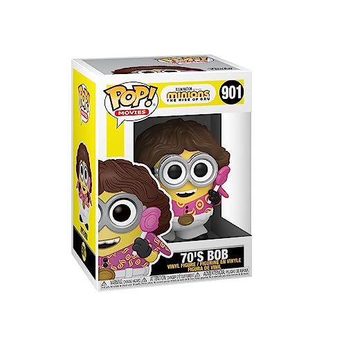 Funko Pop! Movies: Minions 2-70's Bob - Vinyl-Sammelfigur - Geschenkidee - Offizielle Handelswaren - Spielzeug Für Kinder und Erwachsene - Movies Fans - Modellfigur Für Sammler und Display Funko Pop! Movies: Minions 2-70's Bob - Vinyl-Sammelfigur - Geschenkidee - Offizielle Handelswaren - Spielzeug Für Kinder und Erwachsene - Movies Fans - Modellfigur Für Sammler und Display von Funko