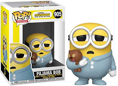 Funko Pop! Movies: Minions 2- Pajama Bob - Vinyl-Sammelfigur - Geschenkidee - Offizielle Handelswaren - Spielzeug Für Kinder und Erwachsene - Movies Fans - Modellfigur Für Sammler und Display von Funko