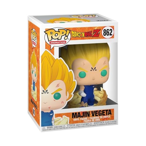 Funko Pop! Animation: DBZ - Majin Vegeta - Dragon Ball Z - Vinyl-Sammelfigur - Geschenkidee - Offizielle Handelswaren - Spielzeug Für Kinder und Erwachsene - Anime Fans - Modellfigur Für Sammler von Funko