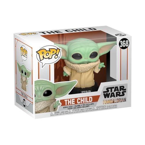 Funko Pop! Star Wars: The Mandalorian - Grogu (The Child, Baby Yoda) - Vinyl-Sammelfigur - Geschenkidee - Offizielle Handelswaren - Spielzeug Für Kinder und Erwachsene - TV Fans von Funko