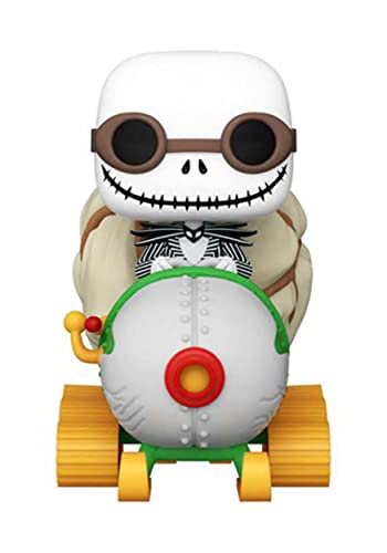 Funko Pop! Disney Ride: The Nightmare Before Christmas-Jack Skellington mit Goggles & Snowmobile - Vinyl-Sammelfigur - Geschenkidee - Offizielle Handelswaren - Spielzeug Für Kinder und Erwachsene von Funko