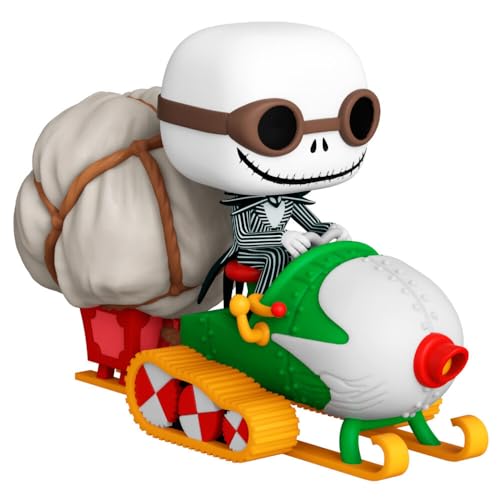 Funko Pop! Disney Ride: The Nightmare Before Christmas-Jack Skellington mit Goggles & Snowmobile - Vinyl-Sammelfigur - Geschenkidee - Offizielle Handelswaren - Spielzeug Für Kinder und Erwachsene Funko Pop! Disney Ride: The Nightmare Before Christmas-Jack Skellington mit Goggles & Snowmobile - Vinyl-Sammelfigur - Geschenkidee - Offizielle Handelswaren - Spielzeug Für Kinder und Erwachsene von Funko