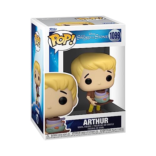 Funko Pop! Disney: Sits - Arthur Wart Pendragon - Sword in The Stone - Vinyl-Sammelfigur - Geschenkidee - Offizielle Handelswaren - Spielzeug Für Kinder und Erwachsene - Movies Fans Funko Pop! Disney: Sits - Arthur Wart Pendragon - Sword in The Stone - Vinyl-Sammelfigur - Geschenkidee - Offizielle Handelswaren - Spielzeug Für Kinder und Erwachsene - Movies Fans von Funko