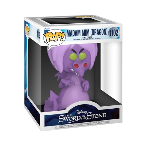 Funko Pop! Disney: Sits - 6" Madam Mim As Dragon - 1/6 Quote Für Seltene Chase-Variantease - Sword in The Stone - Vinyl-Sammelfigur - Geschenkidee - Offizielle Handelswaren - Movies Fans Funko Pop! Disney: Sits - 6" Madam Mim As Dragon - 1/6 Quote Für Seltene Chase-Variantease - Sword in The Stone - Vinyl-Sammelfigur - Geschenkidee - Offizielle Handelswaren - Movies Fans von Funko