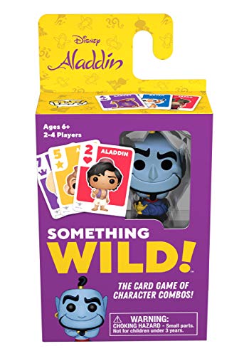 Funko 49357 Board Games 49357 Signature Something Wild Card Game-Aladdin, Multicolour Funko 49357 Board Games 49357 Signature Something Wild Card Game-Aladdin, Multicolour von Disney