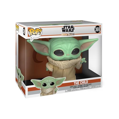 Funko Pop! Star Wars: The Mandalorian - 10" Grogu (The Child, Baby Yoda) - Vinyl-Sammelfigur - Geschenkidee - Offizielle Handelswaren - Spielzeug Für Kinder und Erwachsene - TV Fans Funko Pop! Star Wars: The Mandalorian - 10" Grogu (The Child, Baby Yoda) - Vinyl-Sammelfigur - Geschenkidee - Offizielle Handelswaren - Spielzeug Für Kinder und Erwachsene - TV Fans von Funko
