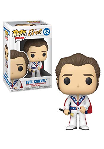 Funko POP! Icons: Evel Knievel mit Cape - 1/6 Quote Für Seltene Chase-Variantease - Vinyl-Sammelfigur - Geschenkidee - Offizielle Handelswaren - Spielzeug Für Kinder und Erwachsene Funko POP! Icons: Evel Knievel mit Cape - 1/6 Quote Für Seltene Chase-Variantease - Vinyl-Sammelfigur - Geschenkidee - Offizielle Handelswaren - Spielzeug Für Kinder und Erwachsene von Funko