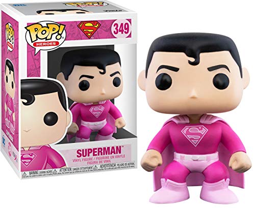 Funko POP! Heroes: Breast Cancer Awareness - Superman - DC Comics - Vinyl-Sammelfigur - Geschenkidee - Offizielle Handelswaren - Spielzeug Für Kinder Und Erwachsene - Comic Books Fans Funko POP! Heroes: Breast Cancer Awareness - Superman - DC Comics - Vinyl-Sammelfigur - Geschenkidee - Offizielle Handelswaren - Spielzeug Für Kinder Und Erwachsene - Comic Books Fans von Funko
