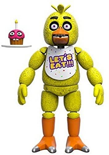 Funko 5" Articulated Action Figure: Five Nights At Freddy's (FNAF) - Chica The Chicken - Sammlerstück - Geschenkidee - Offizielle Handelswaren - Für Jungen, Mädchen, Kinder & Erwachsene von Funko