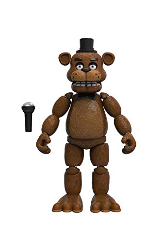 Funko 5" Articulated Action Figure: Five Nights At Freddy's (FNAF) - Freddy Fazbear - Sammlerstück - Geschenkidee - Offizielle Handelswaren - Für Jungen, Mädchen, Kinder & Erwachsene von Funko