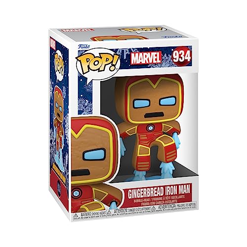 Funko Pop! Marvel: Holiday - Iron Man - Marvel Comics - Vinyl-Sammelfigur - Geschenkidee - Offizielle Handelswaren - Spielzeug Für Kinder und Erwachsene - Comic Books Fans Funko Pop! Marvel: Holiday - Iron Man - Marvel Comics - Vinyl-Sammelfigur - Geschenkidee - Offizielle Handelswaren - Spielzeug Für Kinder und Erwachsene - Comic Books Fans von Funko