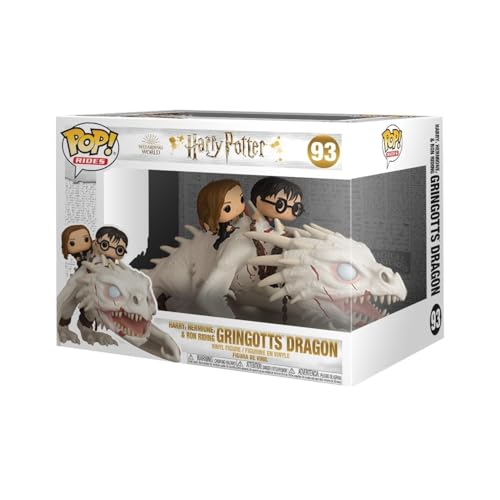 Funko Pop! Ride: Dragon mit Harry, Ron, & Hermione - Harry Potter - Vinyl-Sammelfigur - Geschenkidee - Offizielle Handelswaren - Spielzeug Für Kinder und Erwachsene - Movies Fans Funko Pop! Ride: Dragon mit Harry, Ron, & Hermione - Harry Potter - Vinyl-Sammelfigur - Geschenkidee - Offizielle Handelswaren - Spielzeug Für Kinder und Erwachsene - Movies Fans von Funko
