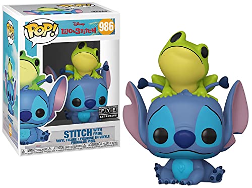 Funko Lilo & Stitch Stitch with Frog Vinyl Figur 986 Unisex Pop! Standard Funko Lilo & Stitch Stitch with Frog Vinyl Figur 986 Unisex Pop! Standard von Funko