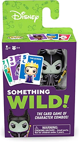 Board Games 51872 Something Wild- Villains Disney Signature Game, Mehrfarben Standard von Funko