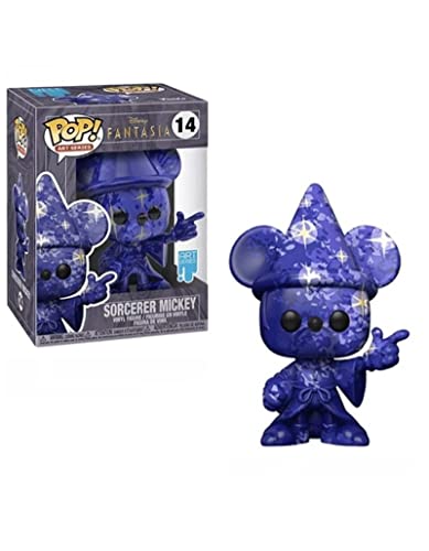 Funko Pop! Disney: Fantasia 80th-Mickey Mouse#1 - (Artist Series) Fantasia - Vinyl-Sammelfigur Inklusive Premium-Kunststoffschutz-Box - Geschenkidee - Offizielle Handelswaren von Funko