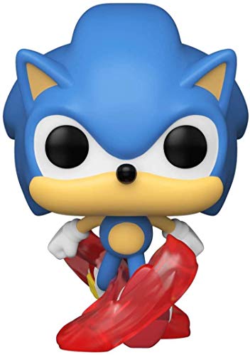 Funko Pop! Games 30th-Running Sonic The Hedgehog - Vinyl-Sammelfigur - Geschenkidee - Offizielle Handelswaren - Spielzeug Für Kinder und Erwachsene - Video Games Fans - Modellfigur Für Sammler von Funko