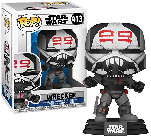 Funko Pop! Star Wars: Clone Wars - Bad Batch - Wrecker - Vinyl-Sammelfigur - Geschenkidee - Offizielle Handelswaren - Spielzeug Für Kinder und Erwachsene - TV Fans - Modellfigur Für Sammler von Funko