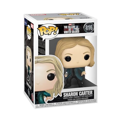 Funko Pop! Marvel: The Falcon & Winter Soldier - Sharon Carter - The Falcon and The Winter Soldier - Vinyl-Sammelfigur - Geschenkidee - Offizielle Handelswaren - Spielzeug Für Kinder und Erwachsene von Funko