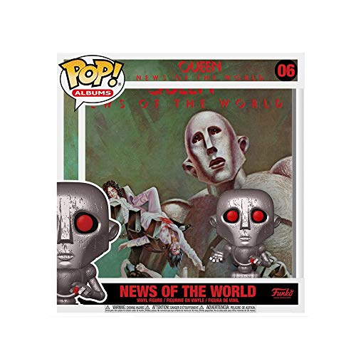 Funko Queen Band News of The World - Vinyl-Sammelfigur - Geschenkidee - Offizielle Handelswaren - Spielzeug Für Kinder und Erwachsene - Modellfigur Für Sammler und Display Funko Queen Band News of The World - Vinyl-Sammelfigur - Geschenkidee - Offizielle Handelswaren - Spielzeug Für Kinder und Erwachsene - Modellfigur Für Sammler und Display von Funko