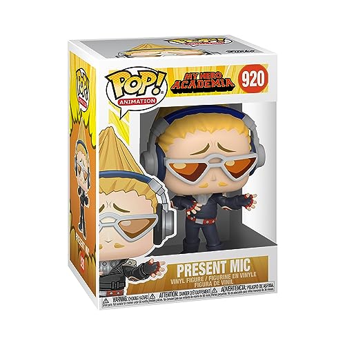 Funko Pop! Animation: My Hero Academia (MHA) - Present Mic - Vinyl-Sammelfigur - Geschenkidee - Offizielle Handelswaren - Spielzeug Für Kinder und Erwachsene - Anime Fans - Modellfigur Für Sammler von Funko